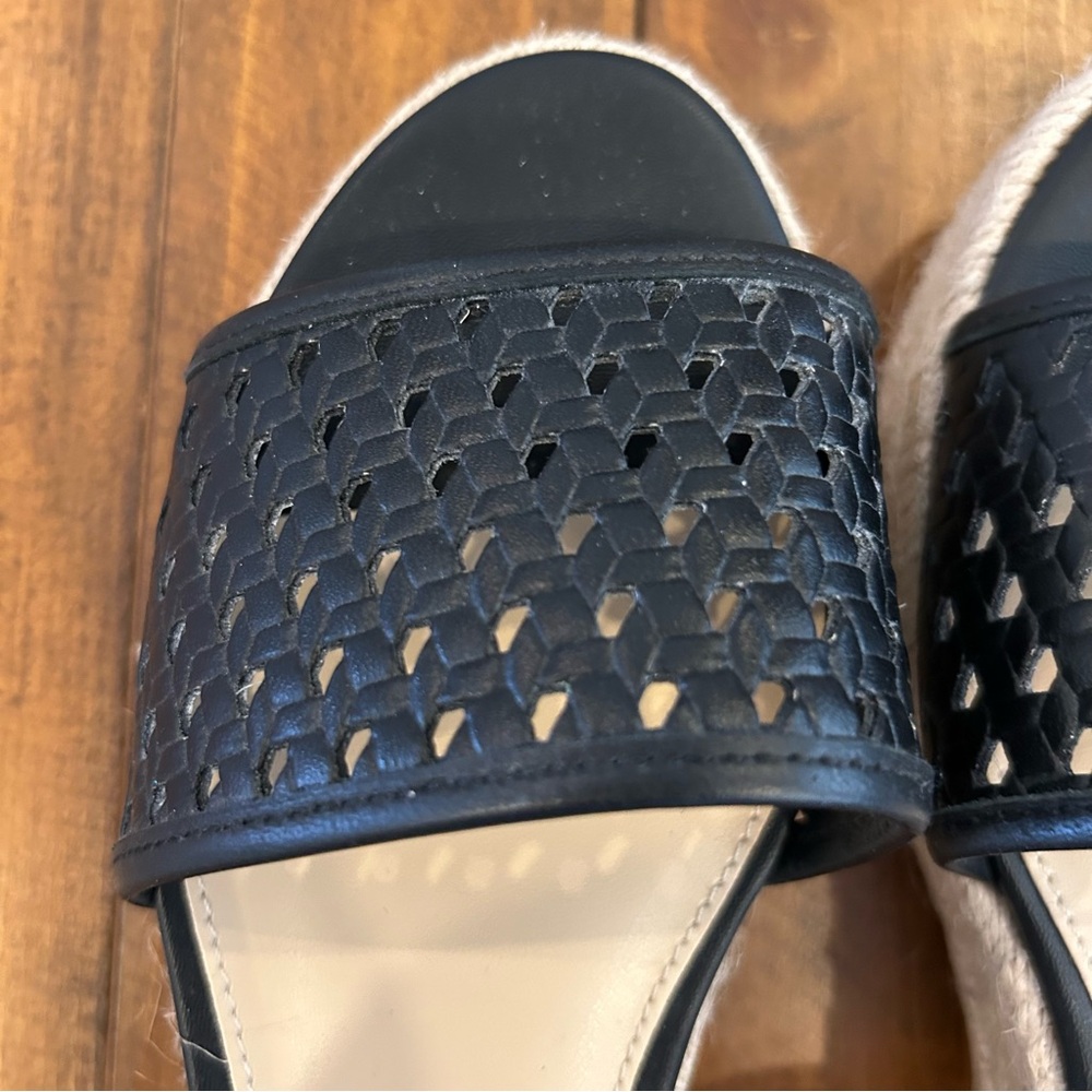 Vince Camuto Black Espadrille Sandals - Picture 3 of 9